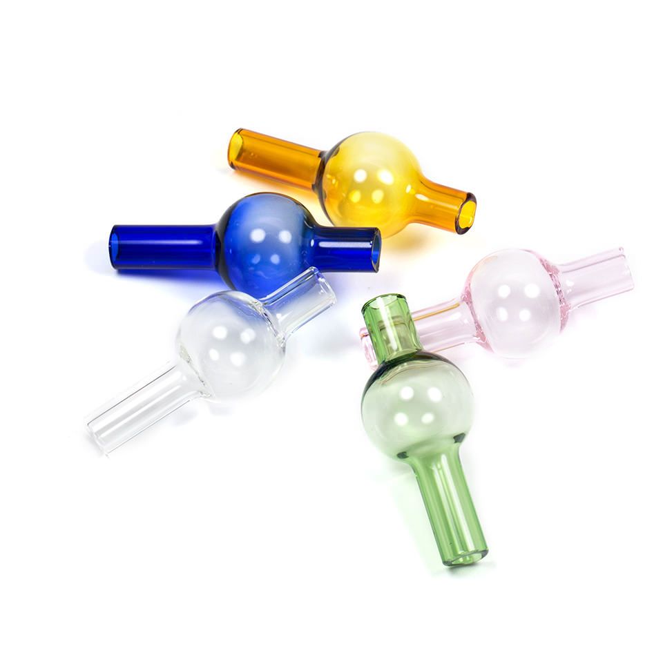 2021 Glass Ball Carb Cap Dabber Universal Caps Porcelain Dab For Hookahs Domeless Quartz Banger