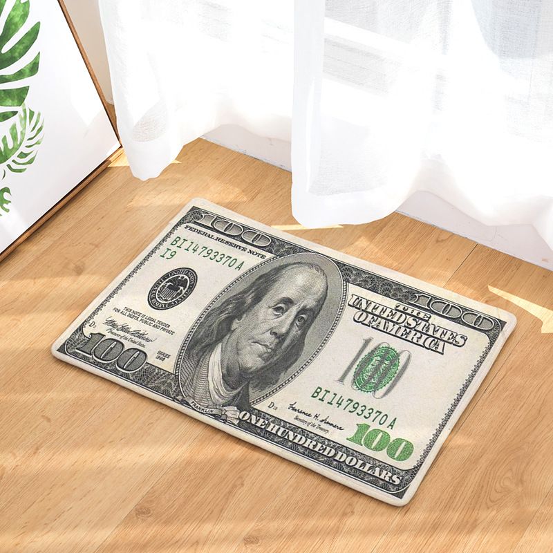 Vintage Dolar Hali 100 Dolar Hali 50x80 Cm Para Hali Sik Kisilik Hali Oturma Odasi Icin Hl Markochkupa Se