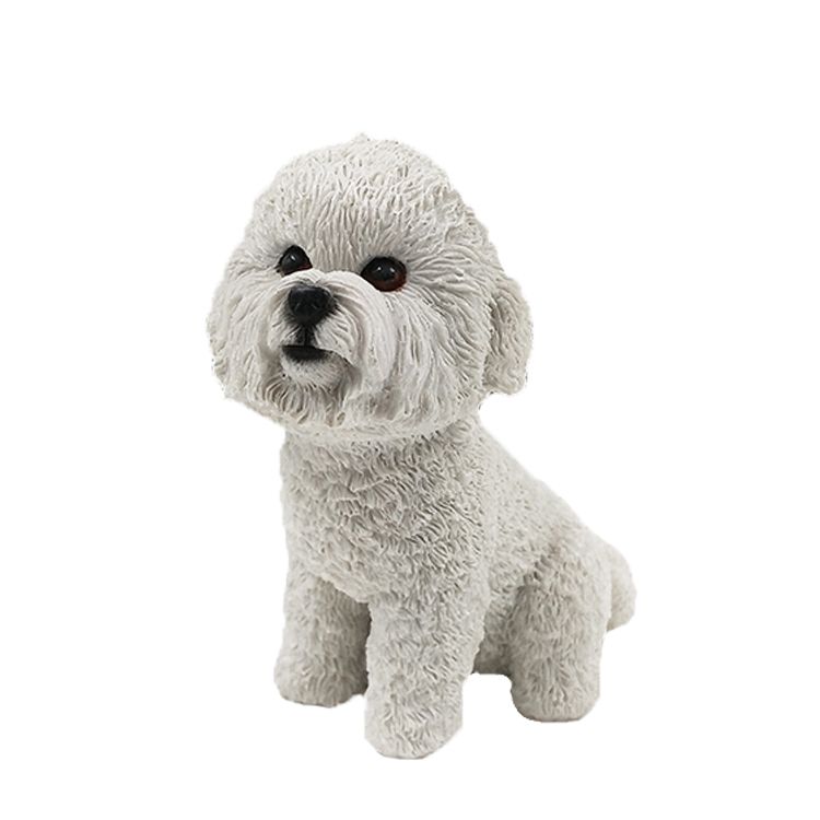 bichon frise figurines