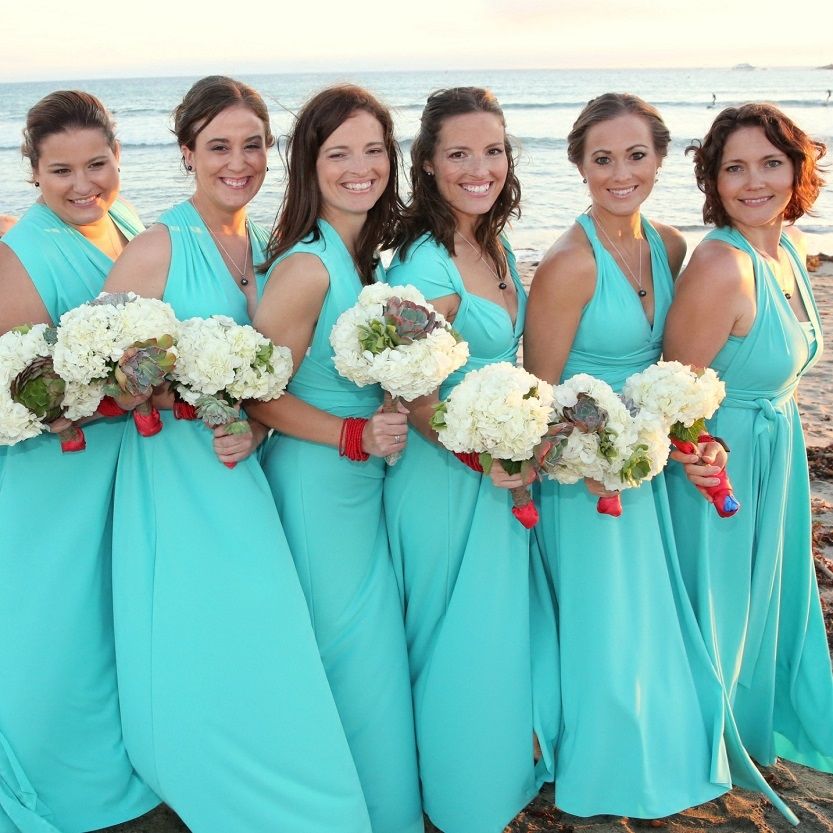 chiffon convertible bridesmaid dress