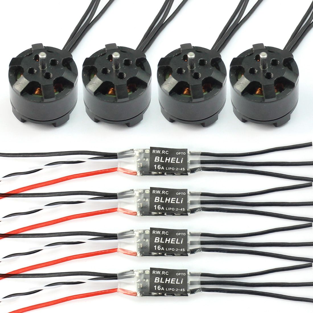 BLHeli Program RW.RC V14.2 Version OPTO mini 30A ESC for Multirotor 250 Drone 