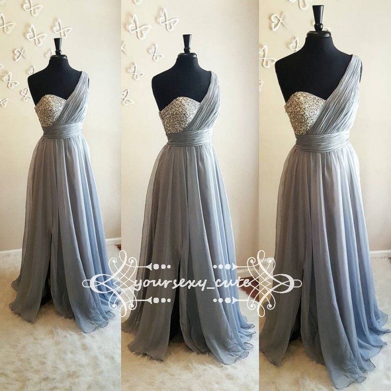 Plus size gray bridesmaid dresses Outlet