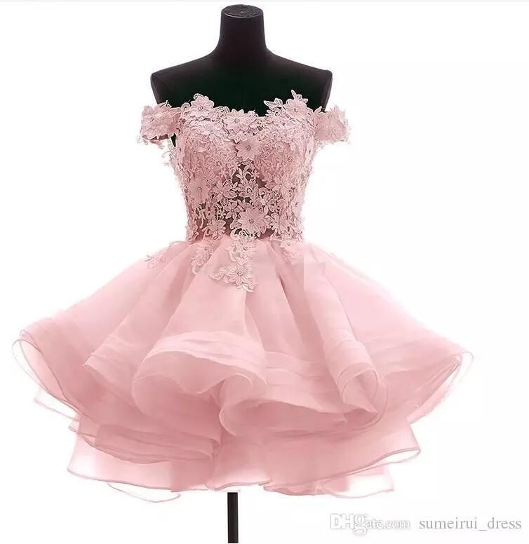 short puffy formal dresses