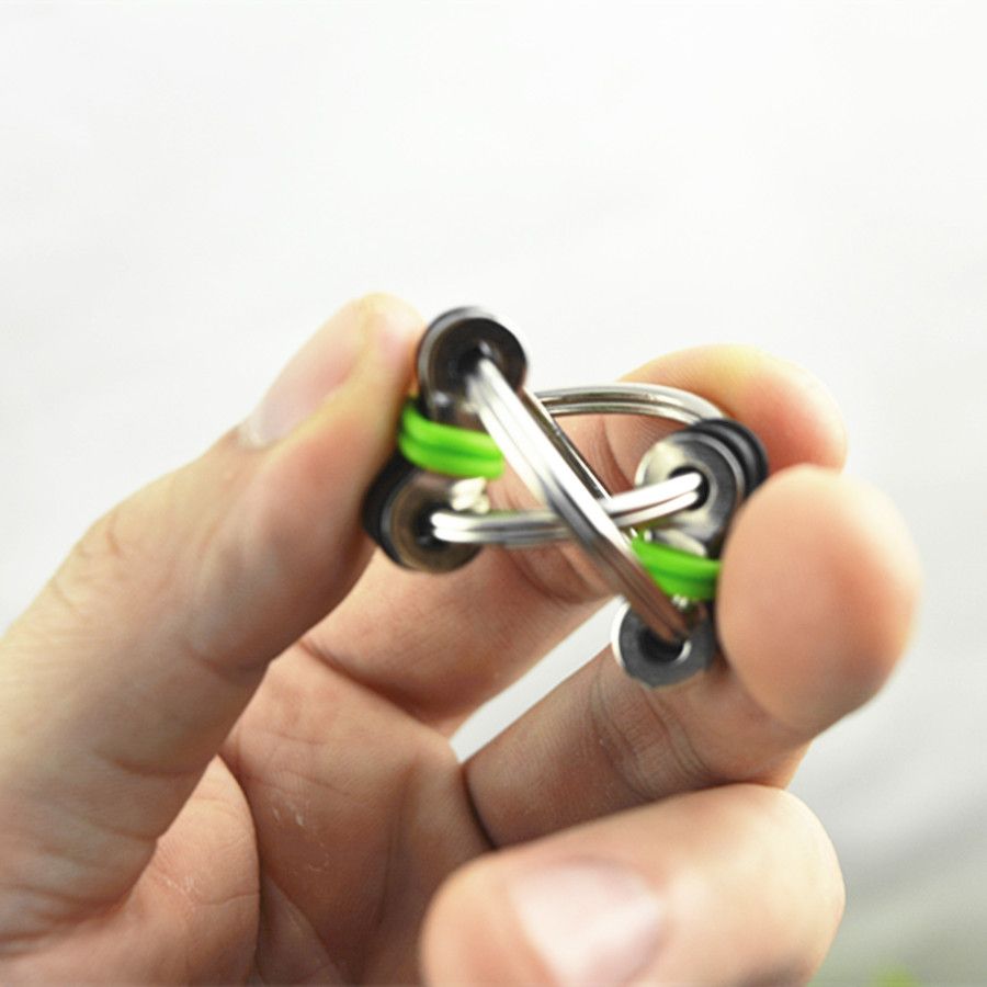 key ring fidget spinner