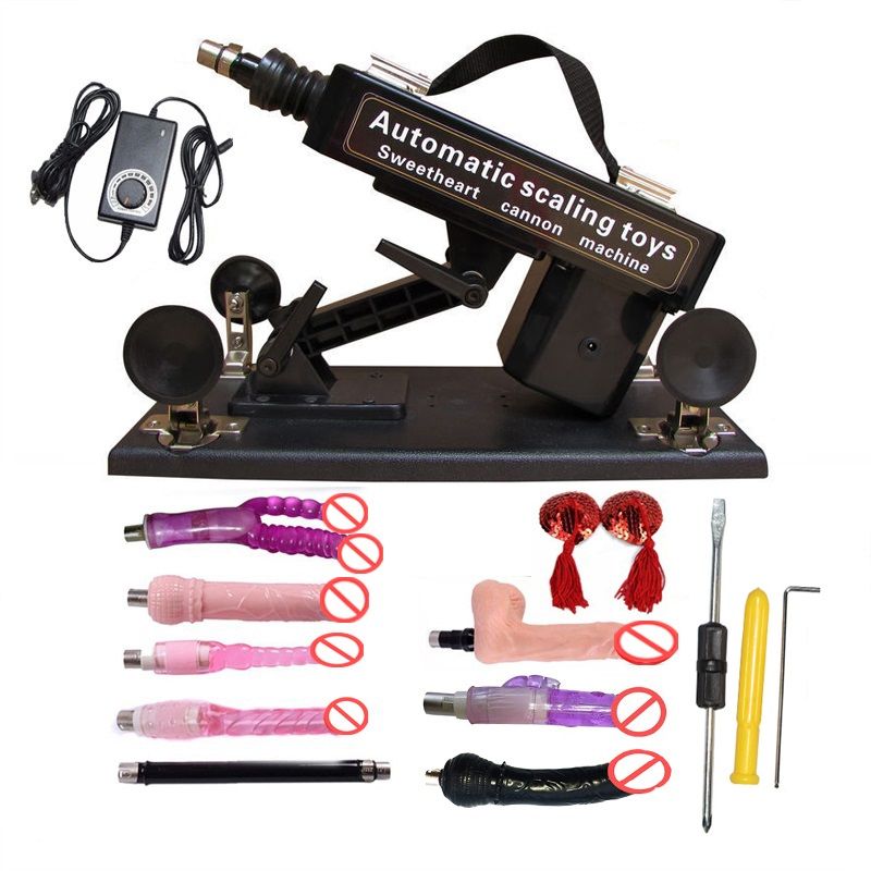 Sex Machine with Accessories