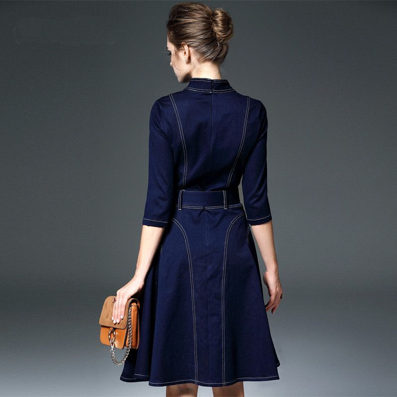 elegant denim dresses