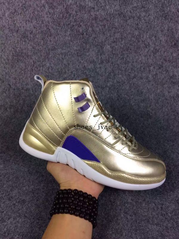 purple and gold 12s