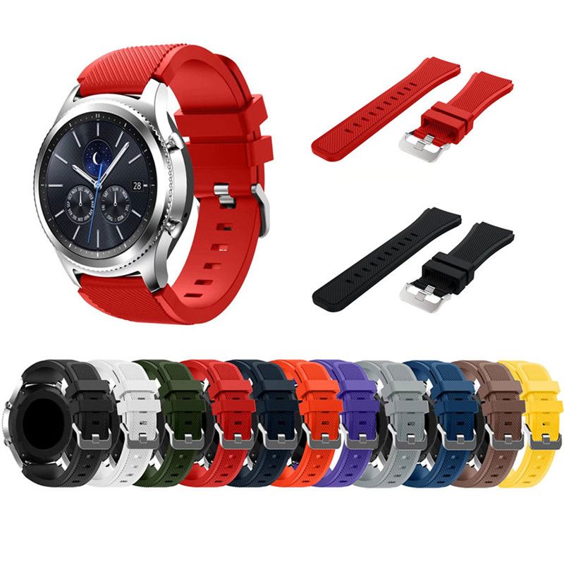 samsung gear s3 frontier red strap