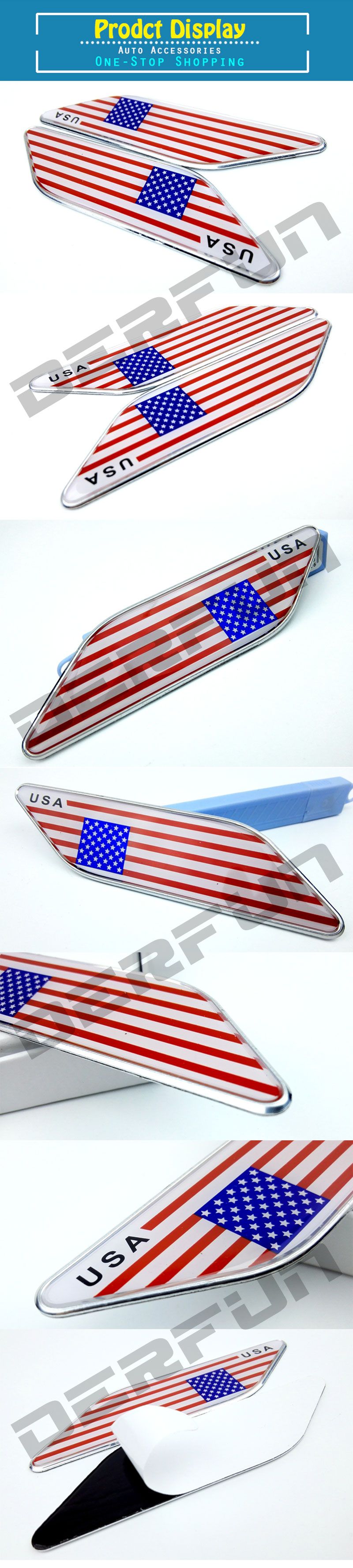 2020 2x United States Usa American Flag For Cadillac Chevrolet Ford Buick Jeep Front Fender Wing Emblem Badge Decals Sticker From Derfun Car 9 75 Dhgate Com - us flag decal roblox