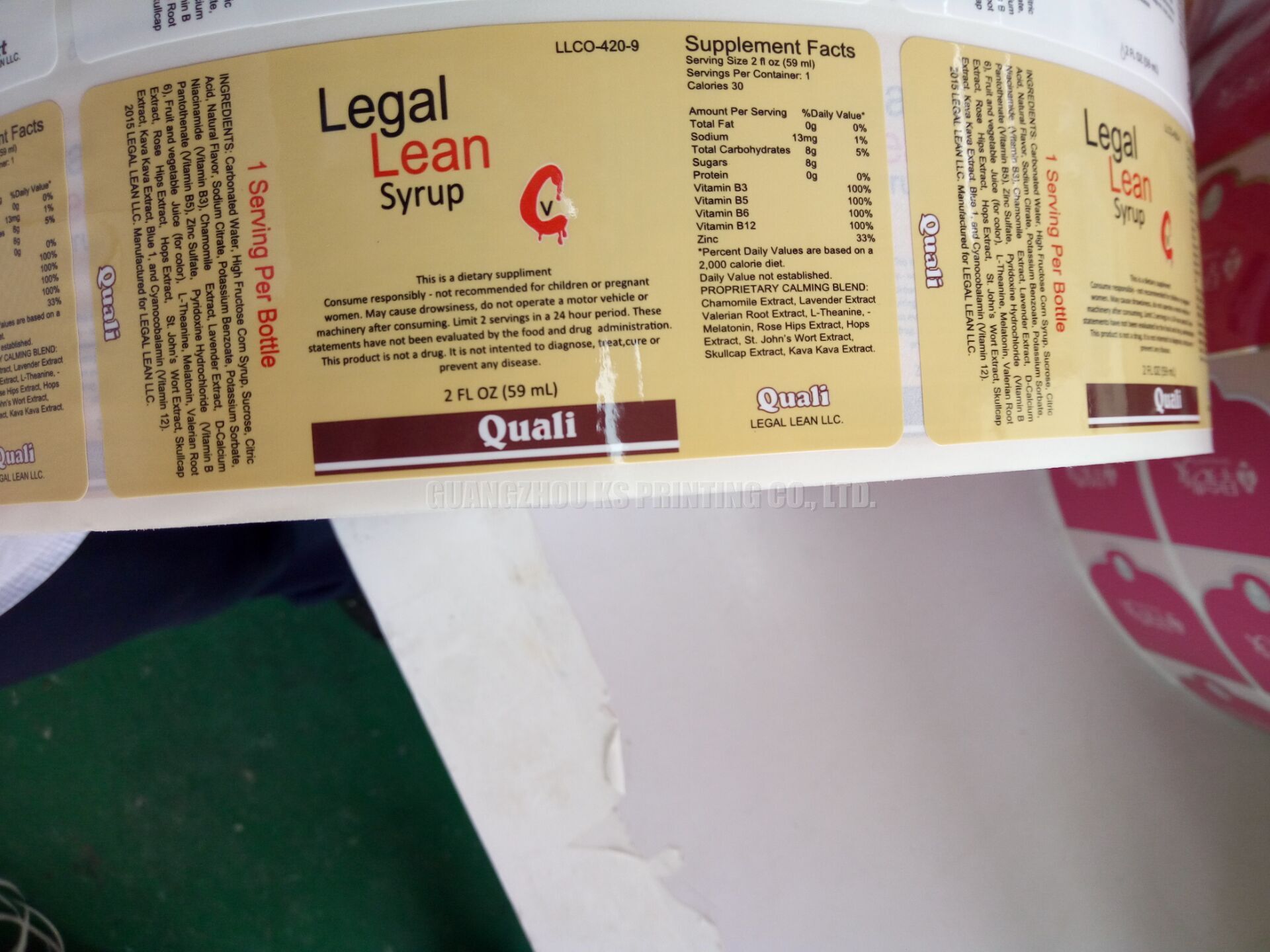 custom adhesive labels