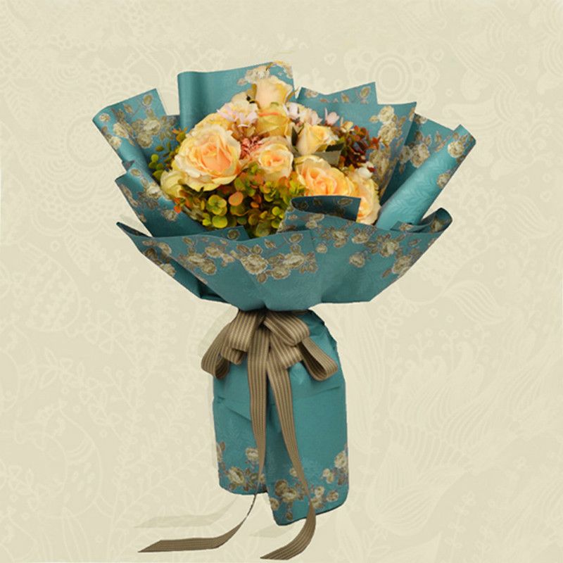 NOUVEAU 20Pcs Fleur Cadeau Papier Cadeau Fleuriste Art Mariage Bouquet Décoration Fournitures