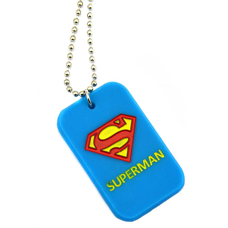 superman dog tag