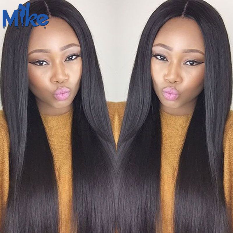Mikehair Wholesale Human Hair Weave 4 Bundles Brazilian Straight