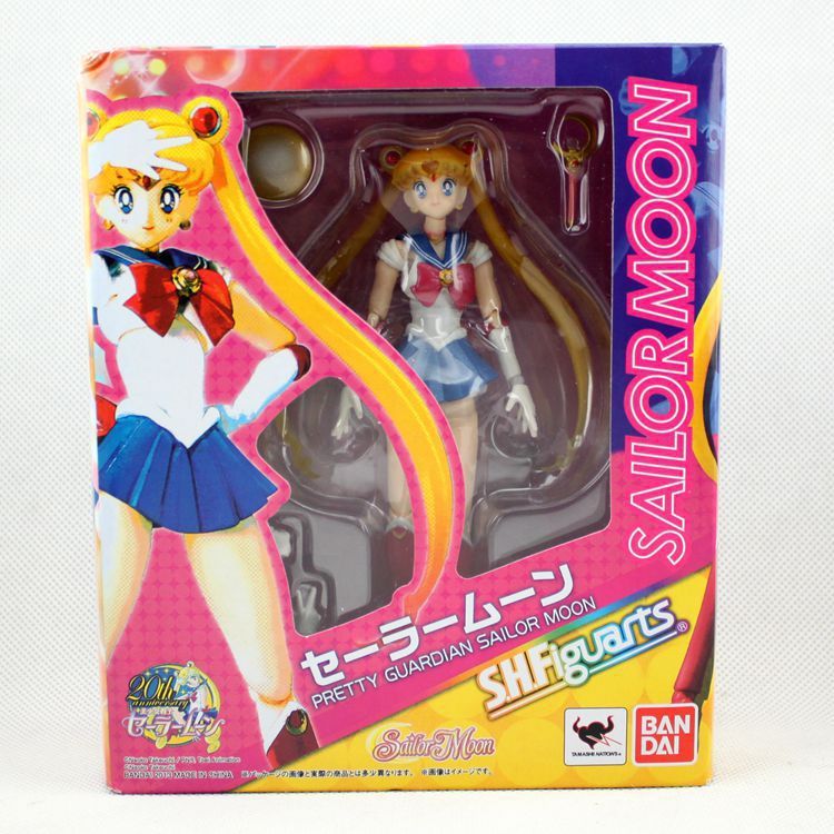 15cm Japanese Anime Sailor Moon Mercury Mars Venus PVC Figura de acción  Muñeca de juguete para