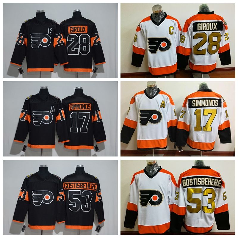 flyers 28 giroux stadium series hockey jerseys men hockey wears flyers jerseys