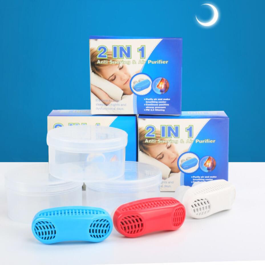 Mini 2 In 1 Anti Snoring & Air Purifier Relieve Nasal Congestion Sleep