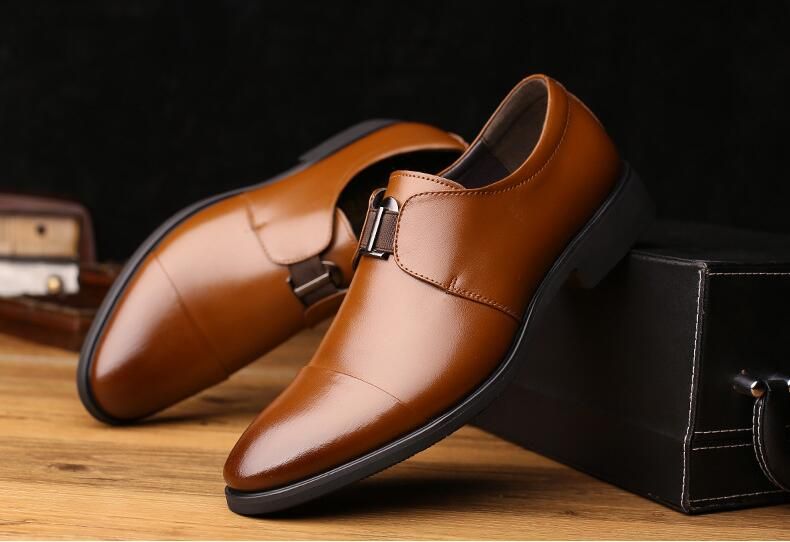 New Arrivals Men Shoes Groom Wedding Shoes Fashion Leisure Mens