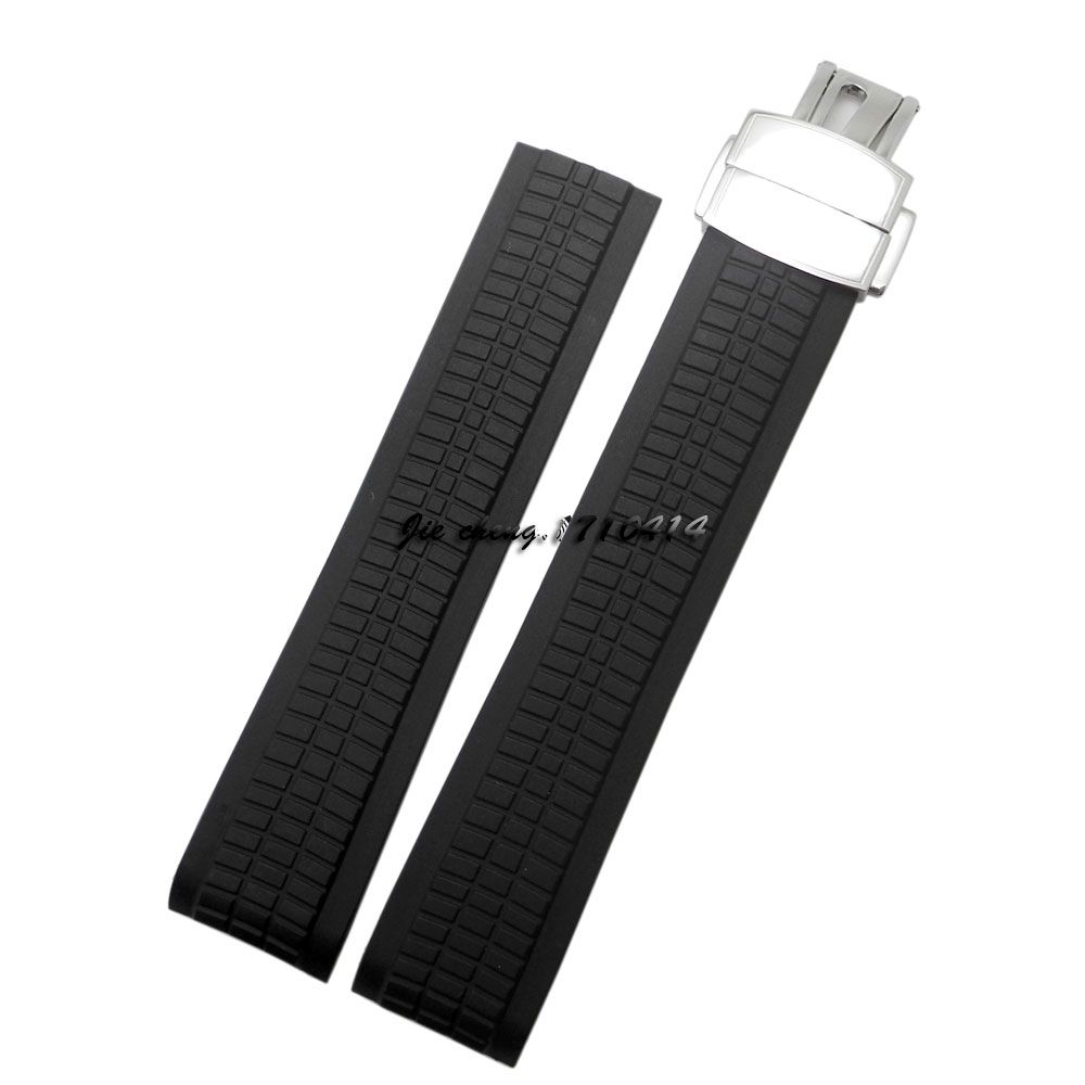 21mm rubber watch strap