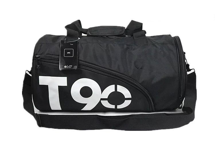 Wholesale Fashion Navy Nylon Customer Gym Equipment Bag / Sports Travel Duffle Tote Bags For Gym ...