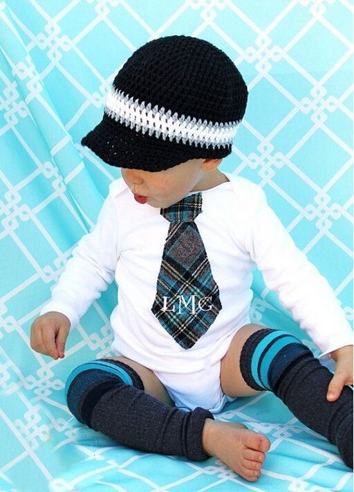 Boys kids Baby Children H /& M Summer Blue Stripe 100/% Cotton Beret Hat Cap 0-2yr
