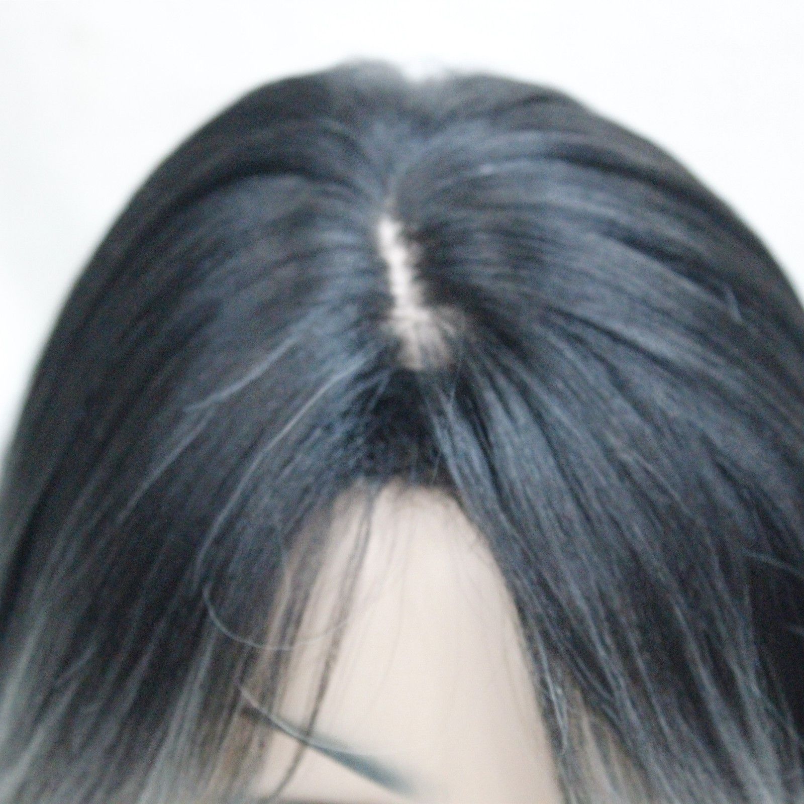 Charming Beautiful Fashion Heat Ok Ombre Black Root With White And