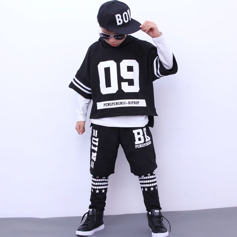 2020 Boys Sport Suit Autumn Girls Clothing Set Letter Teenager Boy
