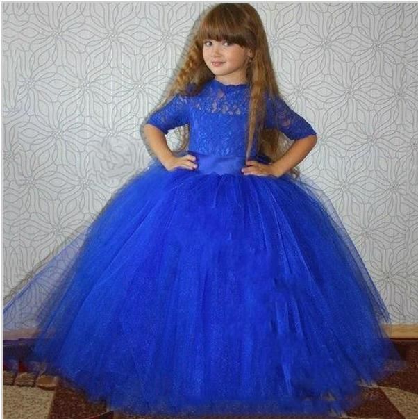 royal blue flower girl dresses uk