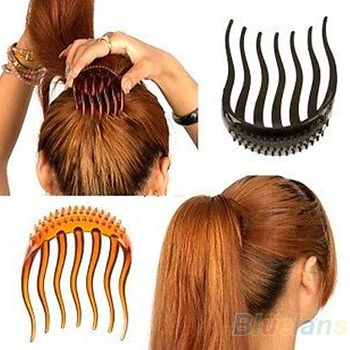 Wholesale Bump It Up Volume Inserts Hair Clip For Ponytail