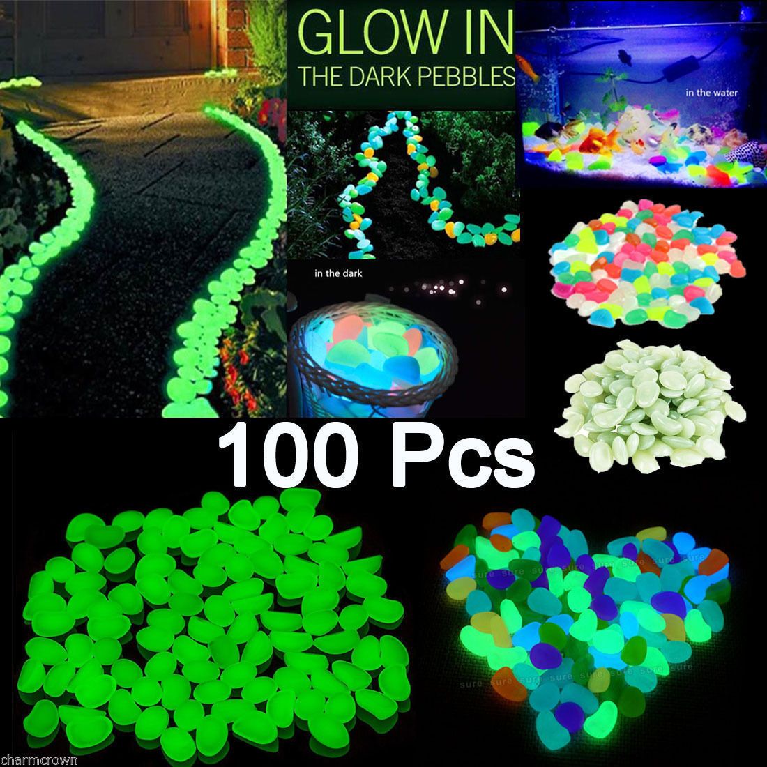 Glow in the Dark Pebbles and Gravel