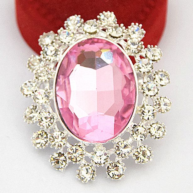 pink brooches pins
