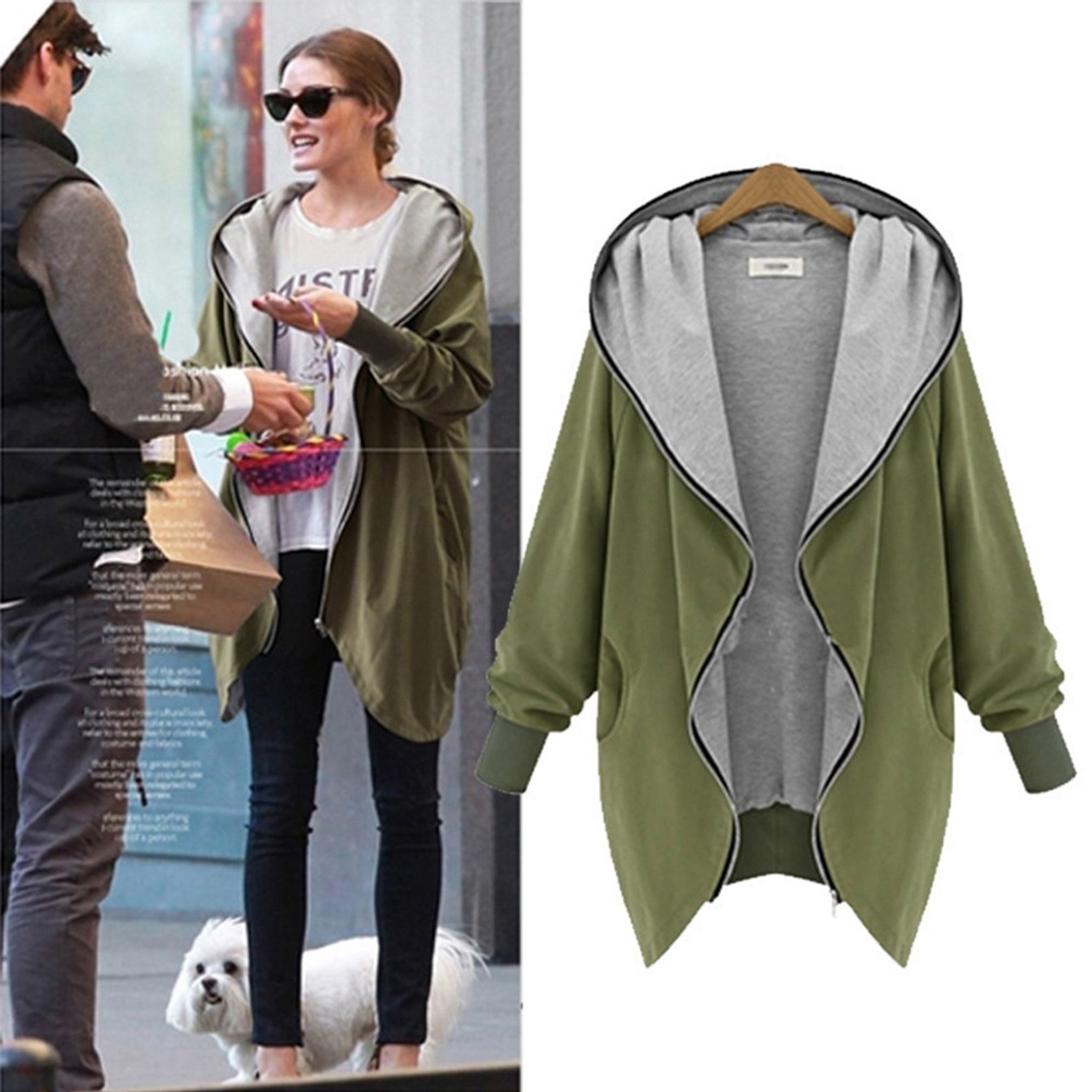plus size oversized coat