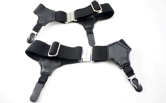 2 Pares De Ligas De Calcetines Doble Clip De Tirantes Para 2 Pares De Ligas De Calcetines Doble Clip De Tirantes Para