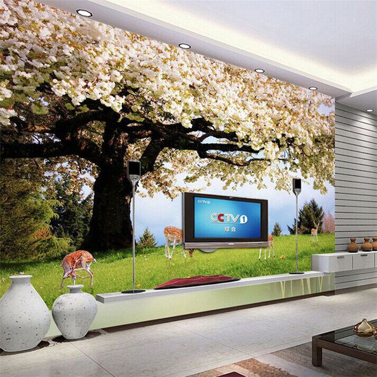 Großhandel Große Vliestapete Wandbild Moderne Wohnzimmer TV Sofa Hintergrund Fantastische Baum Tapete Nahtlose Persönlichkeit Wand Von Fumei9, 9,9 Großhandel Große Vliestapete Wandbild Moderne Wohnzimmer TV Sofa Hintergrund Fantastische Baum Tapete Nahtlose Persönlichkeit Wand Von Fumei9, 9,9