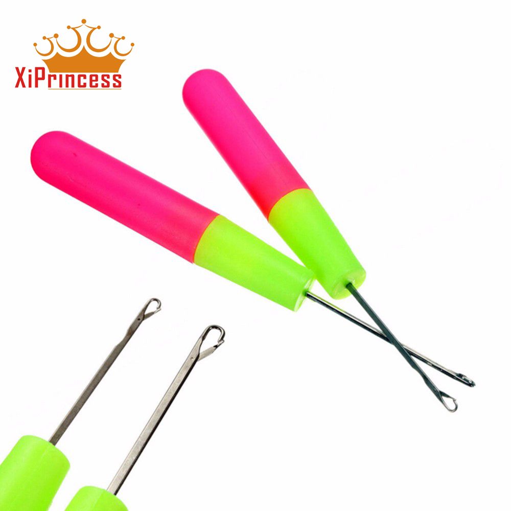 Useful Crochet Hook Interlocking Lock Hair Micro Braid Needle Tool