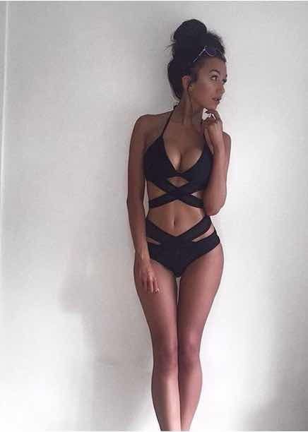 push up bikini high waist