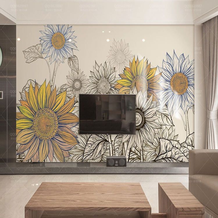 Ringwerbung bild anzeige 08090318 rigging beleuchtung beschallung und kompl. Grosshandel 3d Moderne Minimalistische Tv Wand Hintergrund Wand Tapete Wohnzimmer Schlafzimmer Sofa Tapete Amerikanischen Pastoralen Sonnenblumen Wandmalereien Von Andyhome88 21 61 Auf De Dhgate Com Dhgate