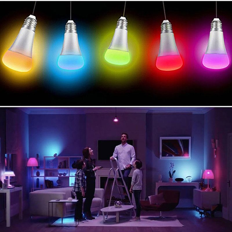Resultado de imagem para decoração com lâmpada led rgb