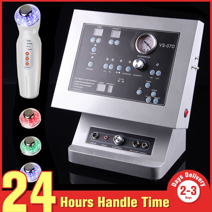 Fast Shipping 4 In 1 DIAMOND MICRODERMABRASION Facial Ultrasonic