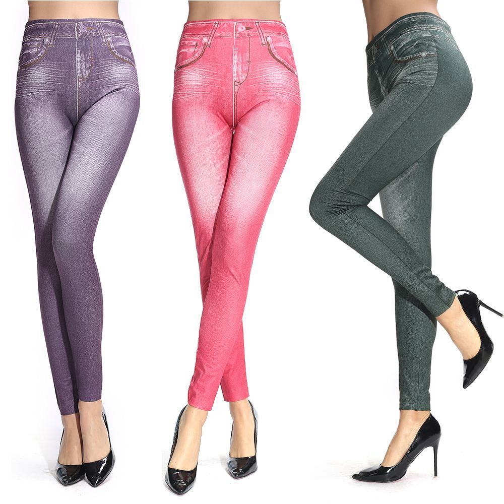 ladies pink jeggings