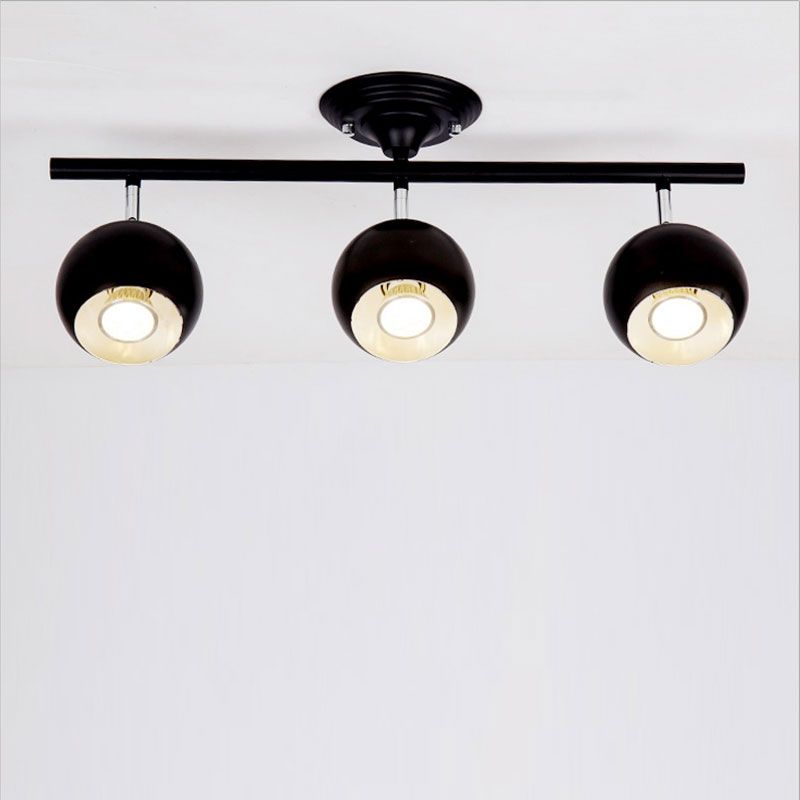 compre iluminacion de riel girada luz de riel led para tienda lampara de iluminacion de centro comercial luz blanca negra foco de techo lampara de