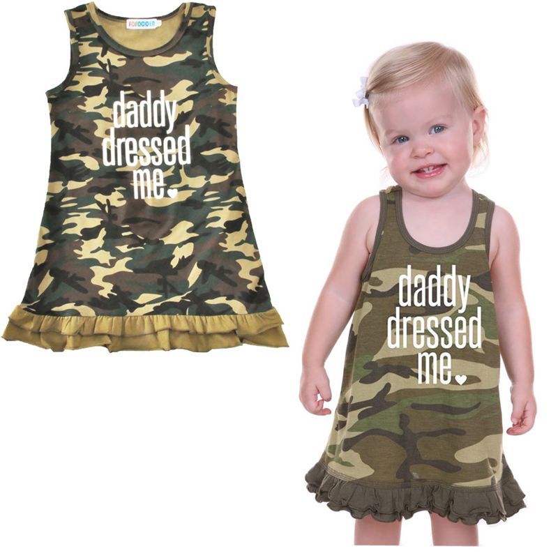 army dress for baby girl