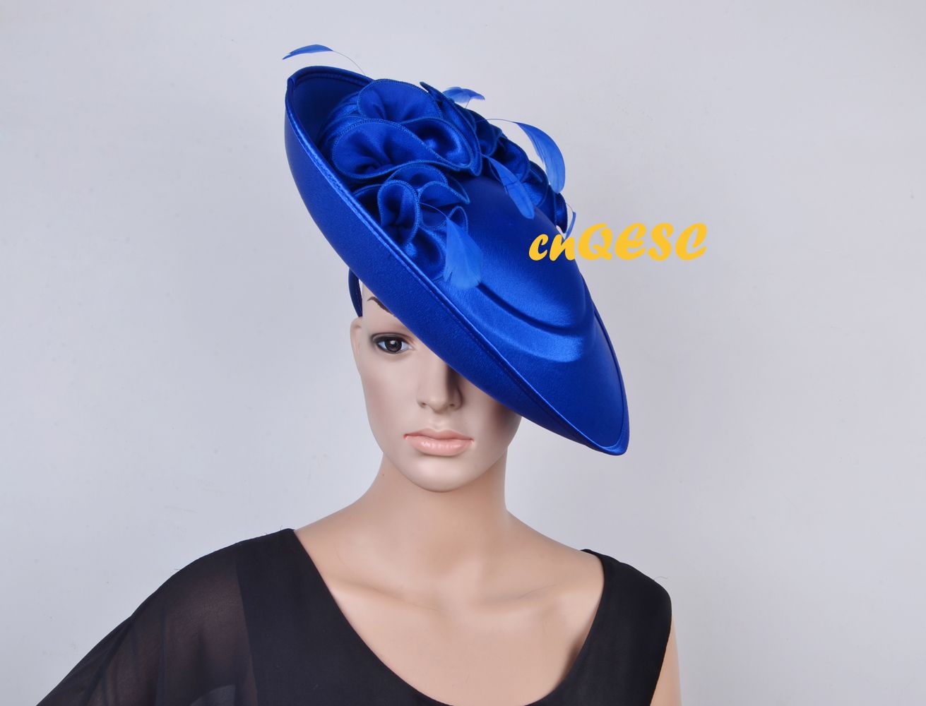 royal blue wedding hats