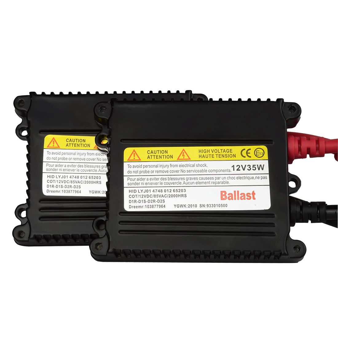 Slim DC HID Xenon Ballast 12V 35W For HID Bulbs Replacement Ballast Hid