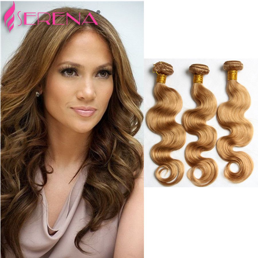 60 OFF! Honey Blonde Extensions Peruvian 10 30 Human Hair Weave Weft 