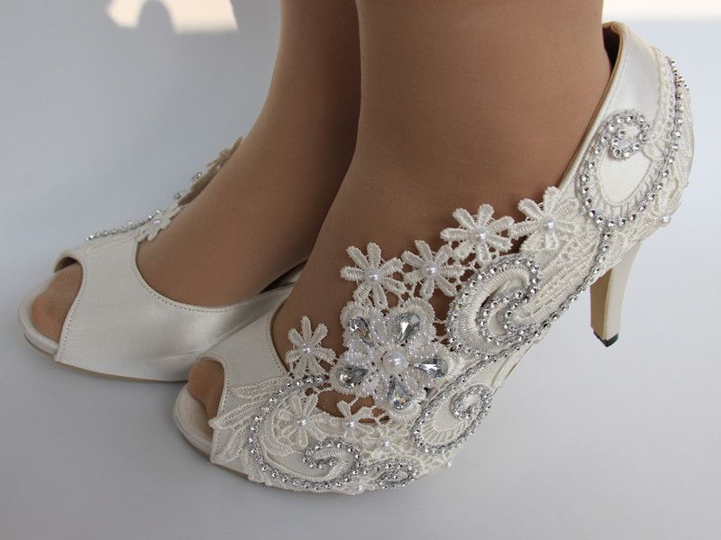 inexpensive bridal shoes