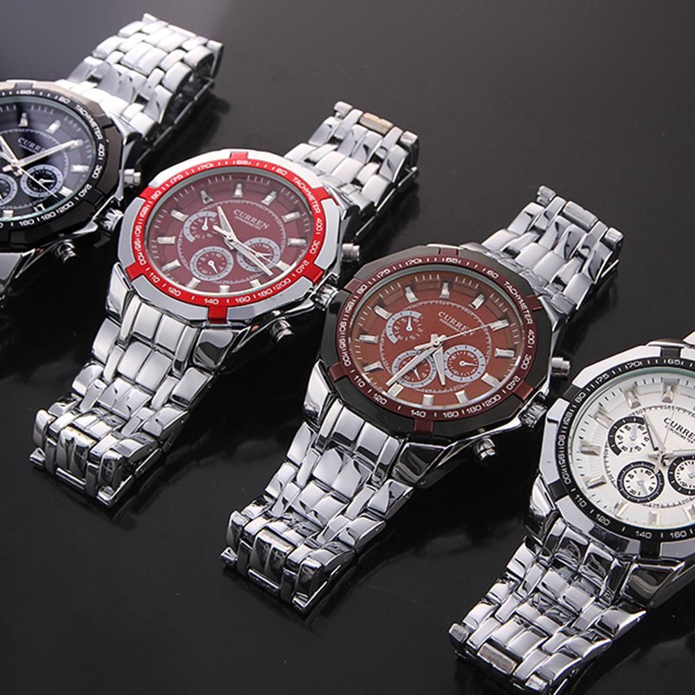 Acquistare CURREN Orologi Orologi Al Quarzo Da Uomo Orologi Da Polso Da  Uomo Luxury Brand Luxury Orologi Da Polso Acciaio Inossidabile Orologio  Sportivo Da Polso Al Quarzo Di DHL Economico | Consegna