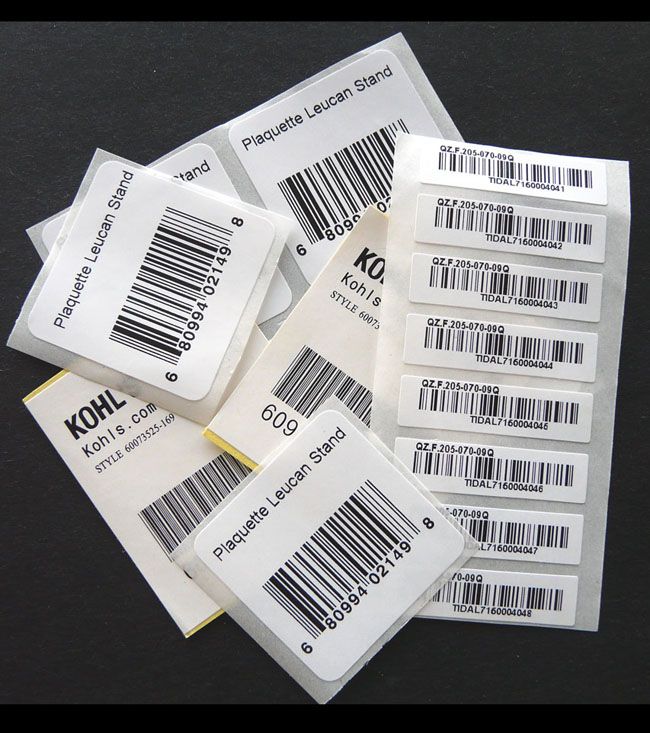 custom barcode labels