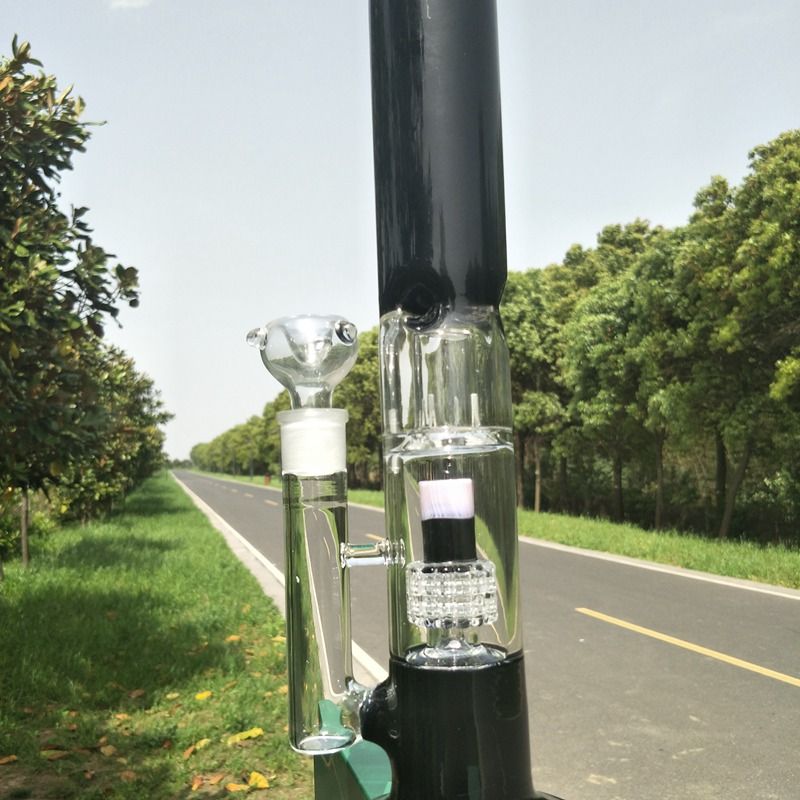 Discount 2017Newest Glass Bong With Honey Bucket Bongs Water Pipes Bong
