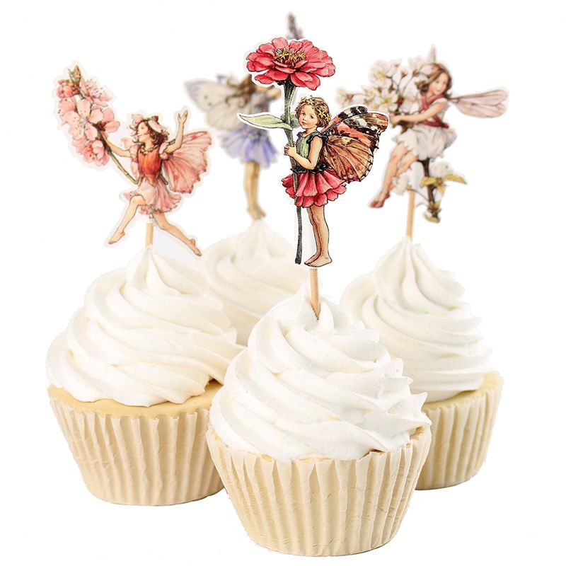 48PCS Easter Cup Cake Cases Baking Set avec Picks Toppers