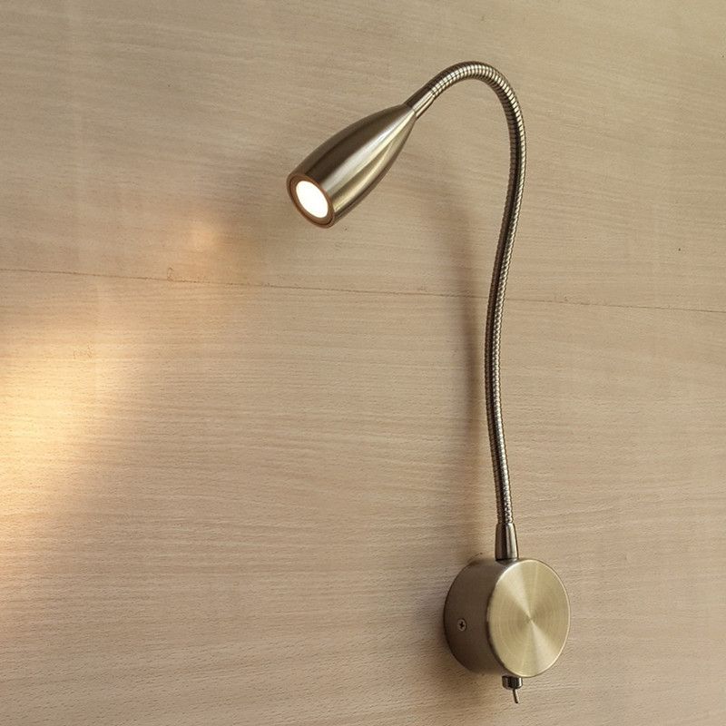 flexible gooseneck wall light